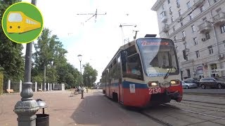 Different trams at Voykovskaya station / Moscow, Russia / Leo Trains