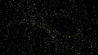 Gold particles Background - Floating Particles video background / Gold Dust Particles