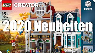 Frohes Neues! LEGO Creator Buchhandlung - Modular Building - Meine Gedanken zum Set | SPACE BRICKS