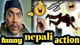 nepali funniest action 😂😂|rip gravity | hunter