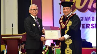 Pj Gubernur Gorontalo Beri Orasi Ilmiah di Wisuda UNG