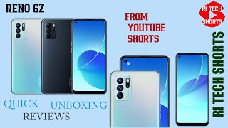 OPPO Reno 6Z Unboxing #shorts #ritechshorts #reno6zshorts