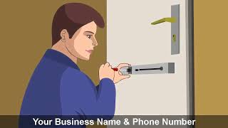 27 LOCKSMITH Video Ad Animated & Whiteboard Video Ads & Commercials