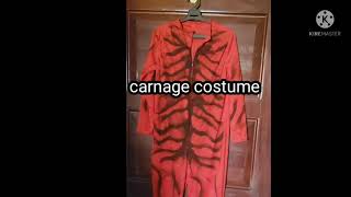 طريقه خياطه ملابس تنكريه carnage costume