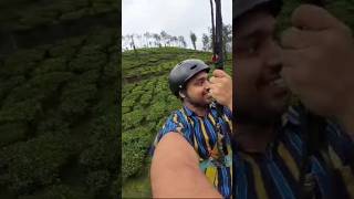 Zip line experience #zipline #wayanad #adventure #funactivities