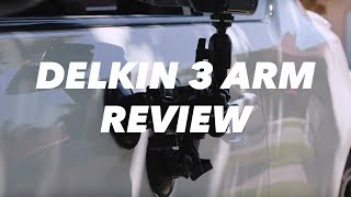 Delkin Triple Fat Gecko Three-Arm Suction Mount | Review & Test Shots