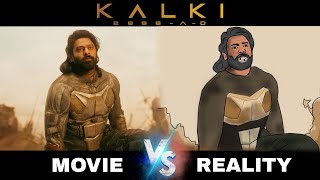 Kalki Movie vs Reality 2D Animation | Funny Cartoon comparison | Prabhas | Amitabh Bachchan ft.