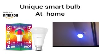 Halonix Wi-Fi Enabled Smart LED Bulb 12Watts B22 | smart bulb | #halonix #smart bulb #tech #amazon