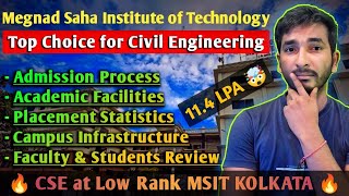 MSIT Kolkata Review: Best for Civil Engineering in West Bengal ⋮ Megnad Saha Institute of Technology