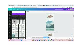 How to edit a  template in canva