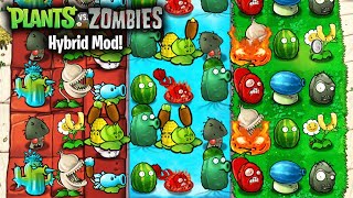 Plants vs. Zombies учимся играть на HYBRID моде! #shorts #short #pvz