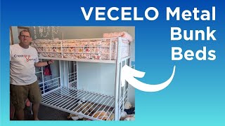 VECELO Metal Bunk Beds