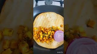 Paneer wraps Recipe 👌👌#home #shortvideo #subscribe #noorulainvlogs ❤️❤️