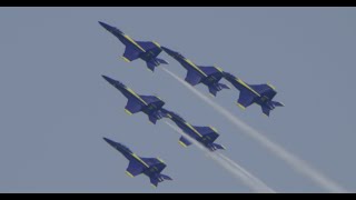 2024 Wings over Solano Airshow - USN Blue Angels practice on Friday