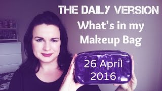 What's in my Makeup Bag/26 April 2016/VeronikaShares