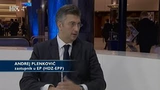 Andrej Plenković - Jedan dan s eurozastupnikom - emisija "Paralele" HRT4 - 4.12.2015.