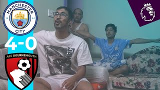 MAN CITY 4-0 BOURNEMOUTH | HAALAND MISS | Premier League Live Reaction Fan Reaction | City Fan