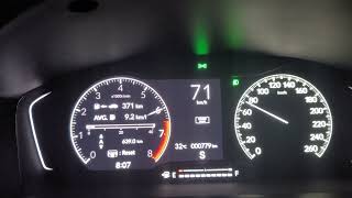 Honda Civic XI Oriel 1.5 Turbo 127hp Acceleration, Pakistan