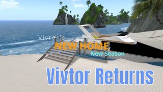 Vivtor in Second Life enjoying the sites and visuals of this world of...