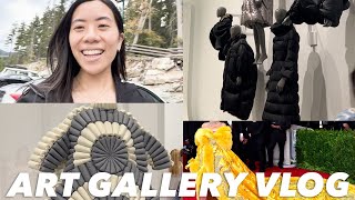 MONCLER, ISSEY MIYAKE ART GALLERY FASHION EXHIBIT | WHISTLER SCANDINAVE SPA | HOME RENO VLOG