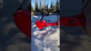 Perfect snow heart snowball maker ❤️ #love #winter