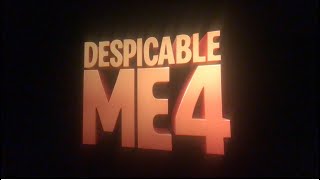 Despicable Me 4 Title Card