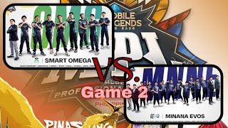 OMG VS MINANA GAME 2 | MPL-PH S12 | WEEK 1 DAY 2 #mlbb #pinaslangmalakas #mplseason12