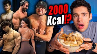 FIT INFLUENCER DECIDONO LA MIA DIETA PER 24H | 4000+ Kcal