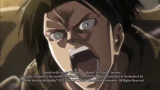 Levi screams "KENNY" (eng dub)