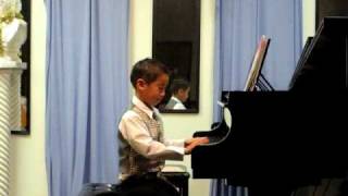 Brandon's first recital