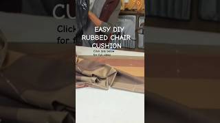 Easy DIY Ribbed Chair Cushion #shortvideo #shorts #short #valrinevernondesigns