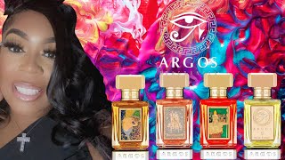 ARGOS FRAGRANCES:Luxury Niche / Triumph Of Bacchus/ Pour Femme/ Danaë/ Pallas Athene