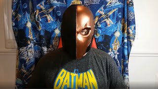 Xcoser Deathstroke Helmet/Mask Review