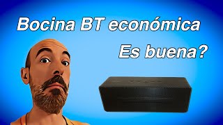 Bocina Bluetooth barata, que tal suena? |Unboxing datos y prueba|