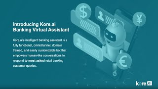 Kore.ai's Banking Virtual Assistant