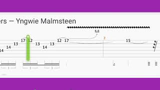 Brothers- Yngwie Malmsteen (Guitar tabs)