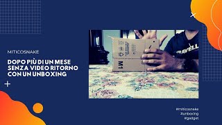 Dopo più di un mese senza #video ritorno con un #unboxing