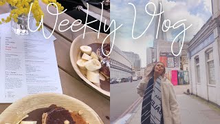 WEEKLY VLOG #18 🥞 | PANCAKE DAY, TRIP TO LONDON AND STUDYING