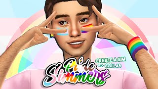 Pride Simmers Collab 🏳️‍🌈 The Sims 4 Create a Sim + CC List