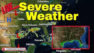 🔴Live: Possible Tropical Development & Severe Weather Coverage  10-5-24