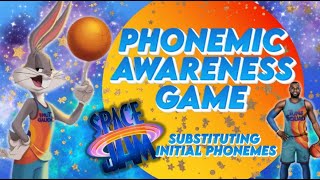 💫 Space Jam Game 💫 | Brain Break | Phonemic Awareness | Substituting Initial Phonemes | GoNoodle