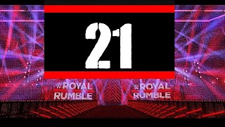 WWE ROYAL RUMBLE 2022 SURPRISE RETURN Entrance #21 Stage Animation