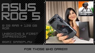 Asus ROG Phone 5 Unboxing & First Impression |BGMI Gameplay |THE GAMING BEAST🔥 |Pros & Cons|FPS Data