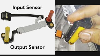 Fallas y Ubicación de SENSORES de Velocidad de Entrada y Salida de Transmision Automatica✅️‼️