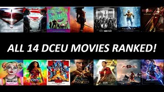 All 14 DCEU Movies Ranked (Worst to Best) (W/ Blue Beetle 2023)