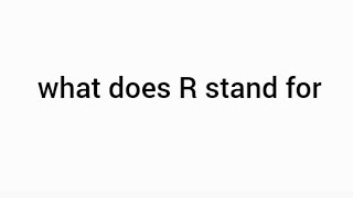 if you know what "R" means you will be hearted and pinned