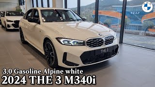 2024 BMW THE 3 M340i 알파인화이트 내외관 살펴보기 | 2024 BMW THE 3 M340I Alpine white Walk_around POV view