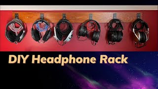 DIY Headphone Rack