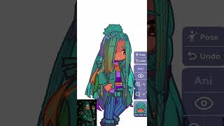 ULIANA (Descendants 4) in Gacha life 2 #gacha descendants #trending