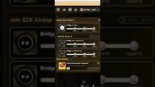 Zksync Airdrop | Kz Airdrop #shorts | Bridge funds from zksync to any network for Airdrop